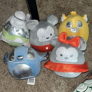 Disney 100th anniversary squishmallow set